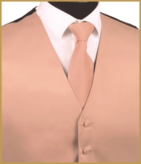 Satin Vest Dusty Pink