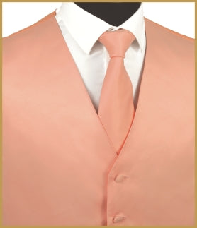 Satin Vest Peach