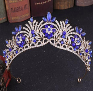 Blue and Silver Crown