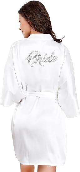 White Bride Robe