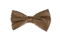 Silk Satin Bowtie Brown
