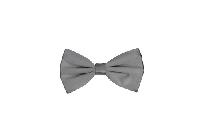 Silk Satin Bowtie Grey