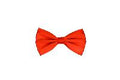 Silk Satin Bowtie Orange