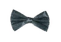 Silk Satin Bowtie Charcoal