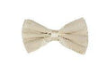 Silk Satin Bowtie Cream