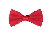 Silk Satin Bowtie Hot pink