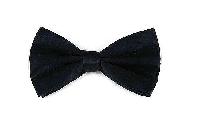 Silk Satin Bowtie Navy