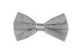 Silk Satin Bowtie Silver