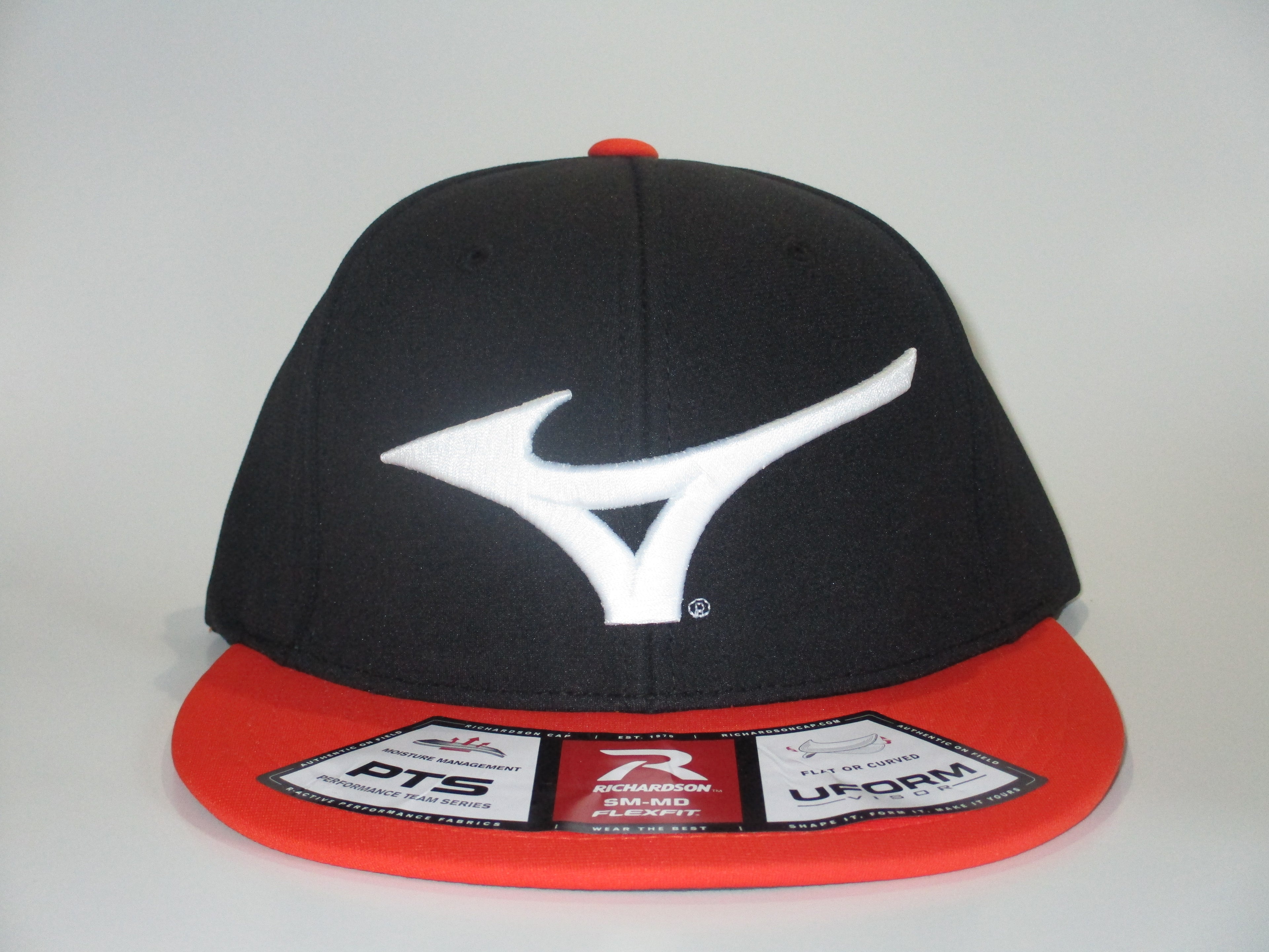 Orange and Black Hat